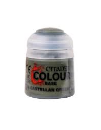 Citadel Colour base castellan green – Warhammer 40K Paint - WiredVillage Games - Games Workshop WiredVillage Games